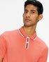 <P>Ss Stripe Collar Polo Shirt</P>